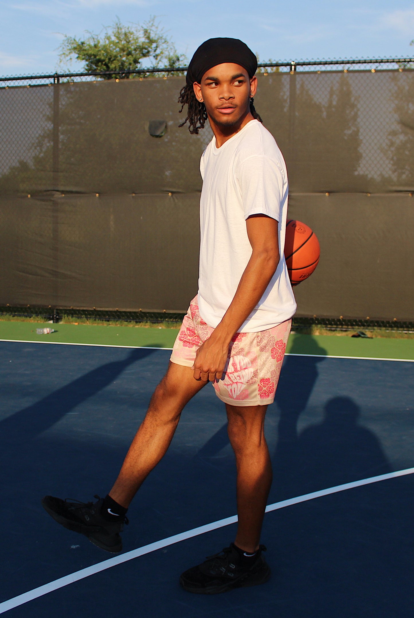 "RAD!CAL Flowers Mesh Shorts"