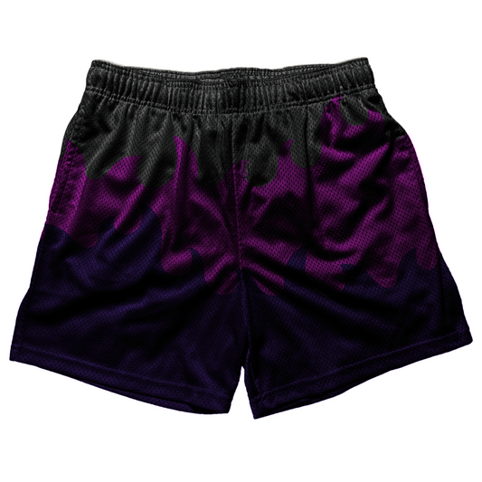 "RAD!CAL Purple Flame Shorts"