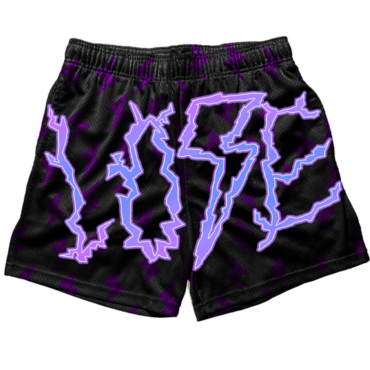 "RAD!CAL Purple Lightning Shorts"